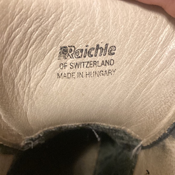 Vintage Raichle hiking boots men’s 6 or women’s 7.5 vibram and gore-tex - Picture 3 of 8